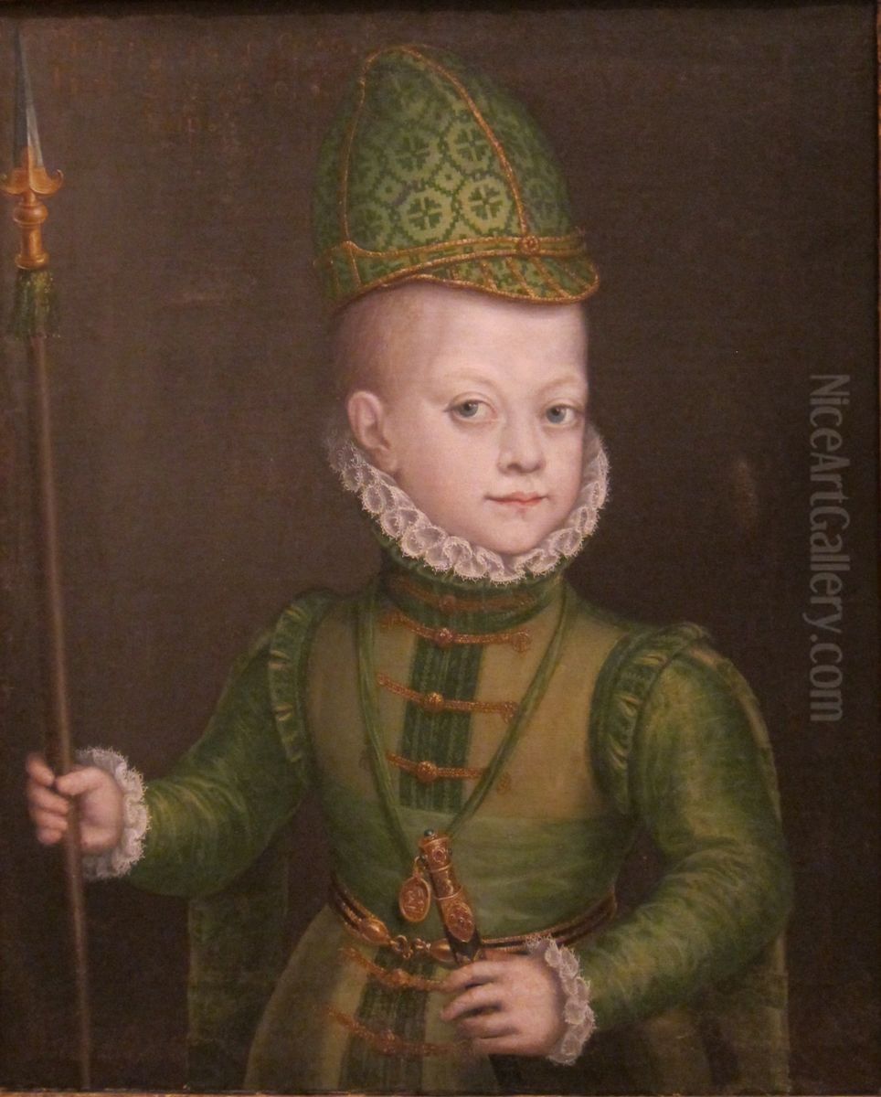 Portrait of a Boy at the Spanish Court Oil Painting by Sofonisba Anguissola