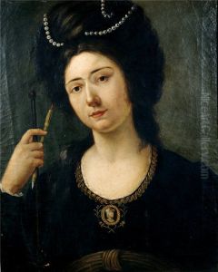 Self Portrait by Irene Parenti Duclos.