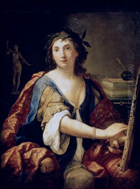 Self-portrait Oil Painting by Elisabetta Sirani