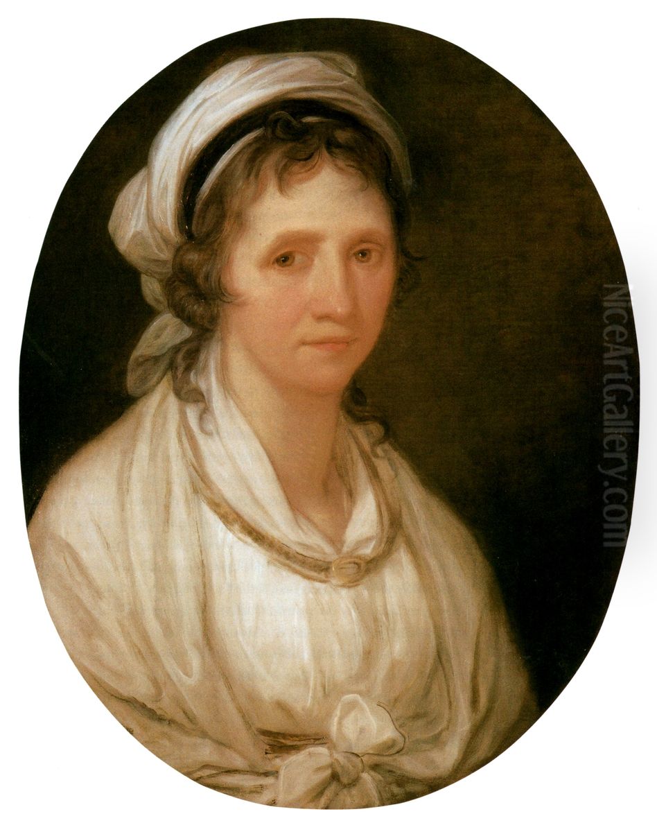 Self-Portrait Oil Painting by Angelica Kauffmann