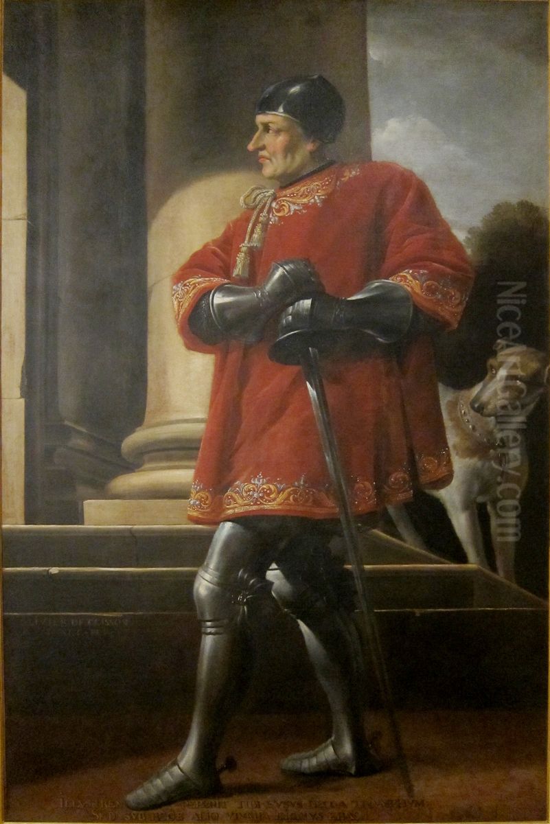 Olivier de Clisson Oil Painting by Simon Vouet