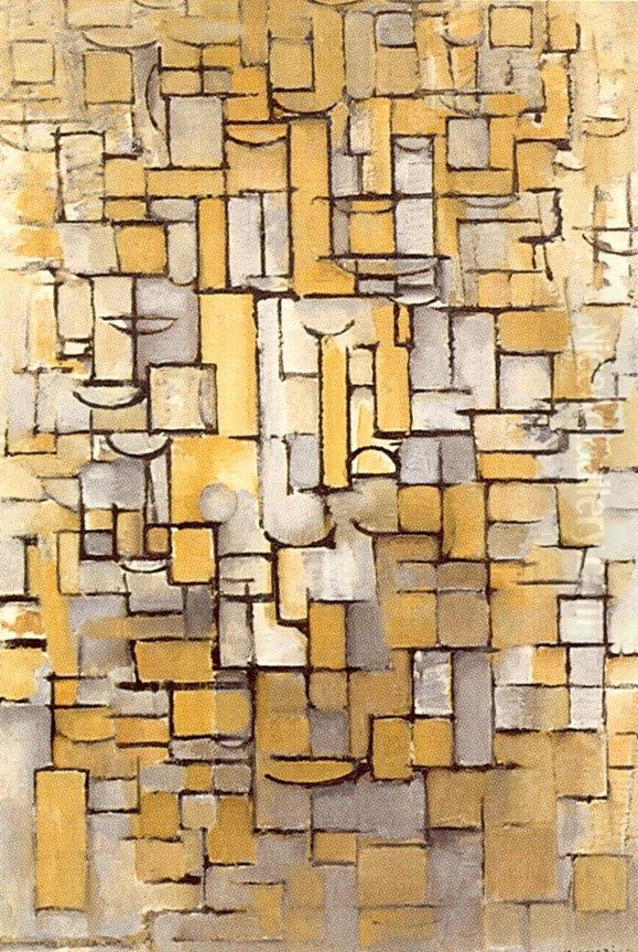 Gemalde no.I Oil Painting by Piet Mondrian