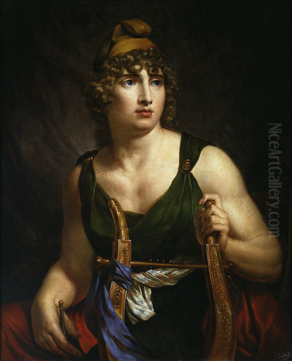 Paris in the Phrygian cap. Oil Painting by Antoni Brodowski
