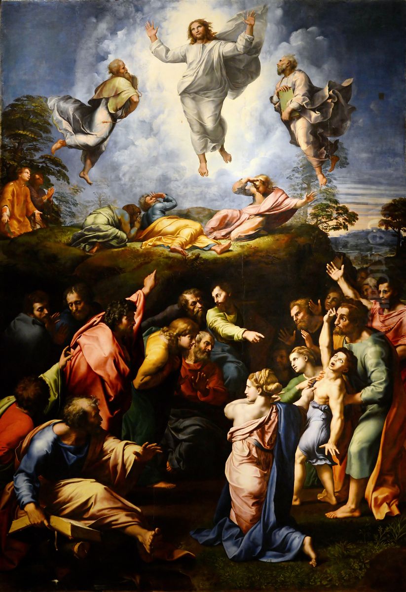 Transfiguration Oil Painting by Raphael
