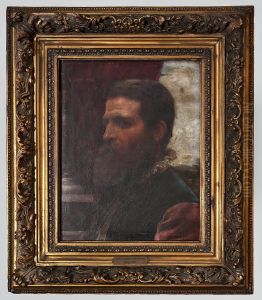 Buste eines Mannes im Renaissancekostum