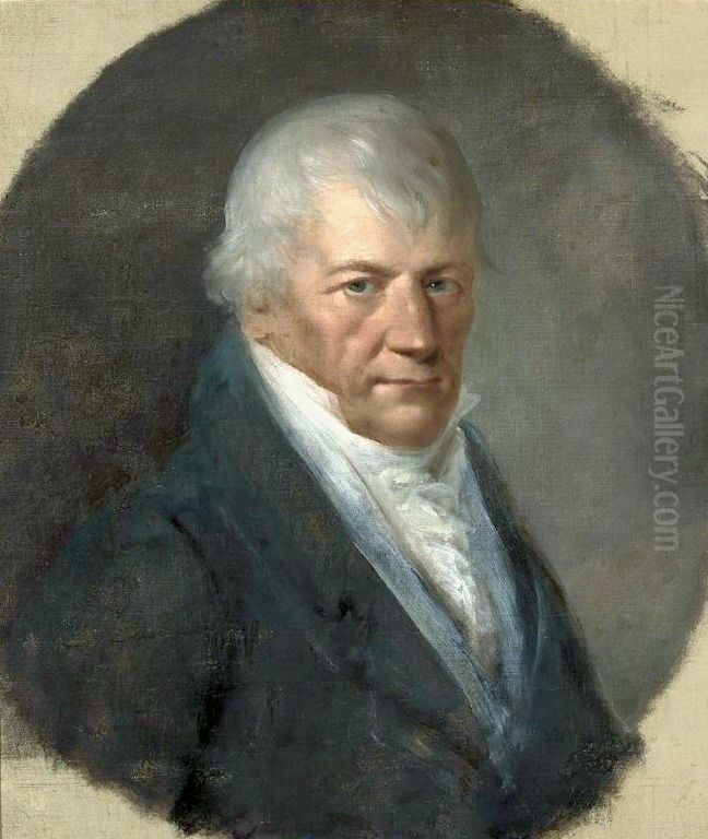 Self-portrait. Oil Painting by Jozef Hilary Glowacki