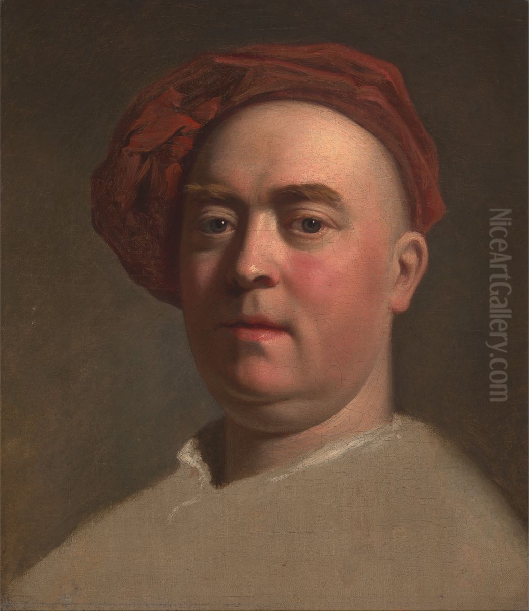 Alexander van Aken Oil Painting by Thomas Hudson