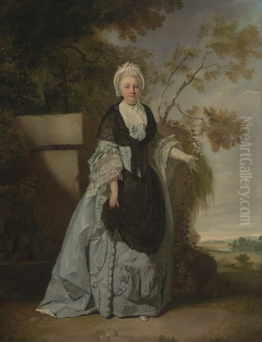 Mrs. Bentley Oil Painting by Francis Wheatley