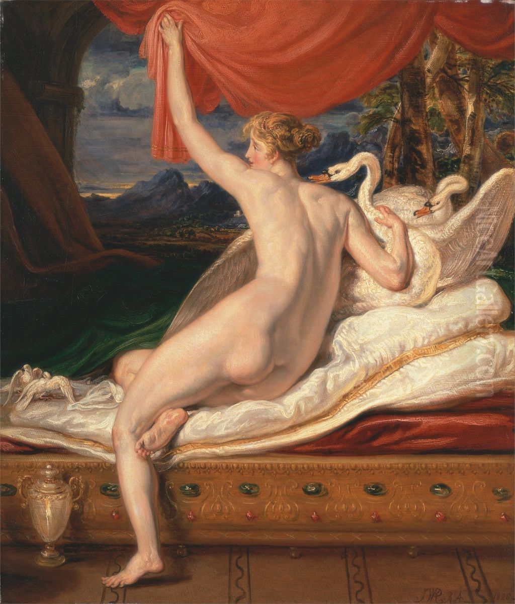 Venus Rising from her Couch Oil Painting by James Ward