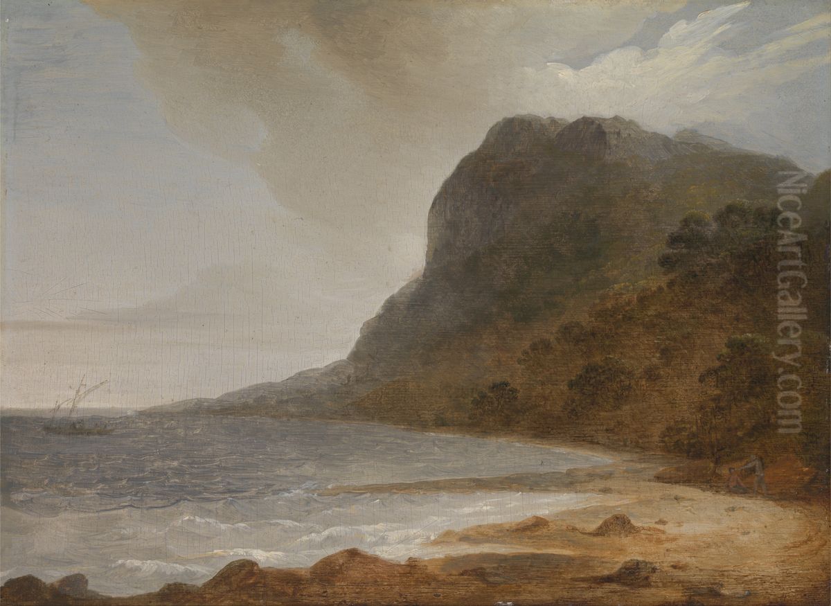 The Harbour of Pulo Condere Oil Painting by John Webber