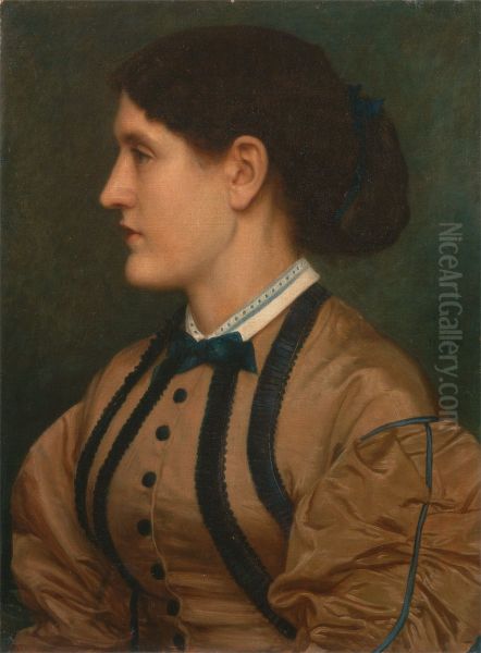 Eliza Eastlake Oil Painting by Edward Poynter