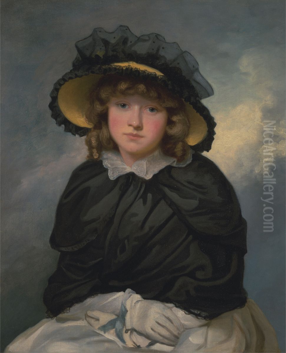 Louisa Lane, Called 'Cecilia' Oil Painting by John Hoppner