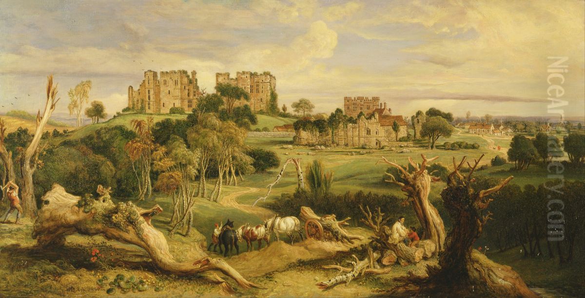 Kenilworth Castle, Warwickshire Oil Painting by James Ward