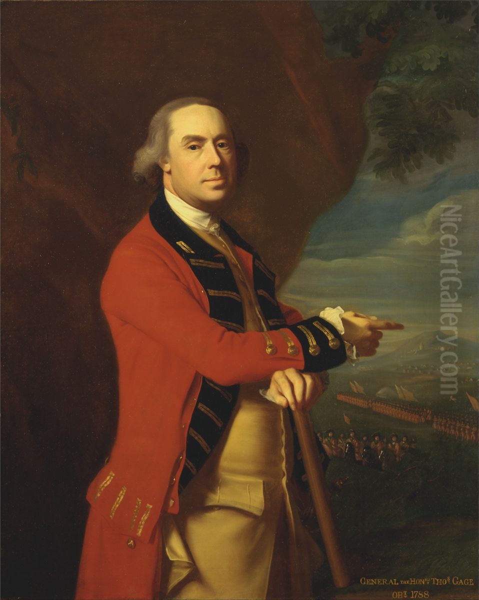 General Thomas Gage Oil Painting by John Singleton Copley
