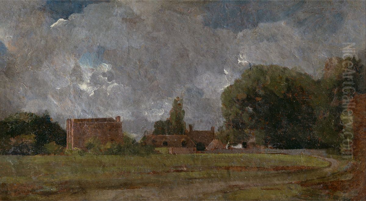 the Artist's birthplace Oil Painting by John Constable
