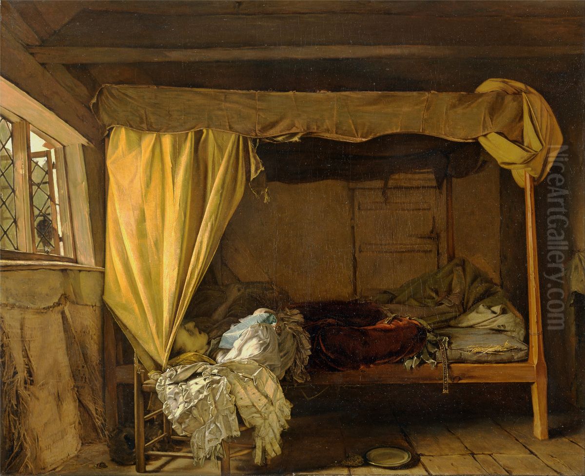 The Death of Buckingham Oil Painting by Augustus Egg