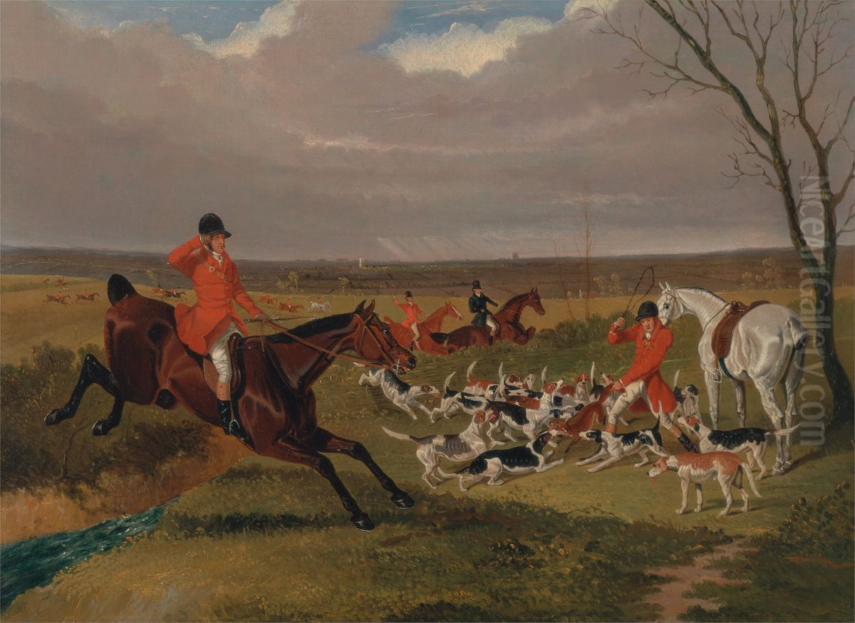 The Death Oil Painting by John Frederick Herring, Sr.