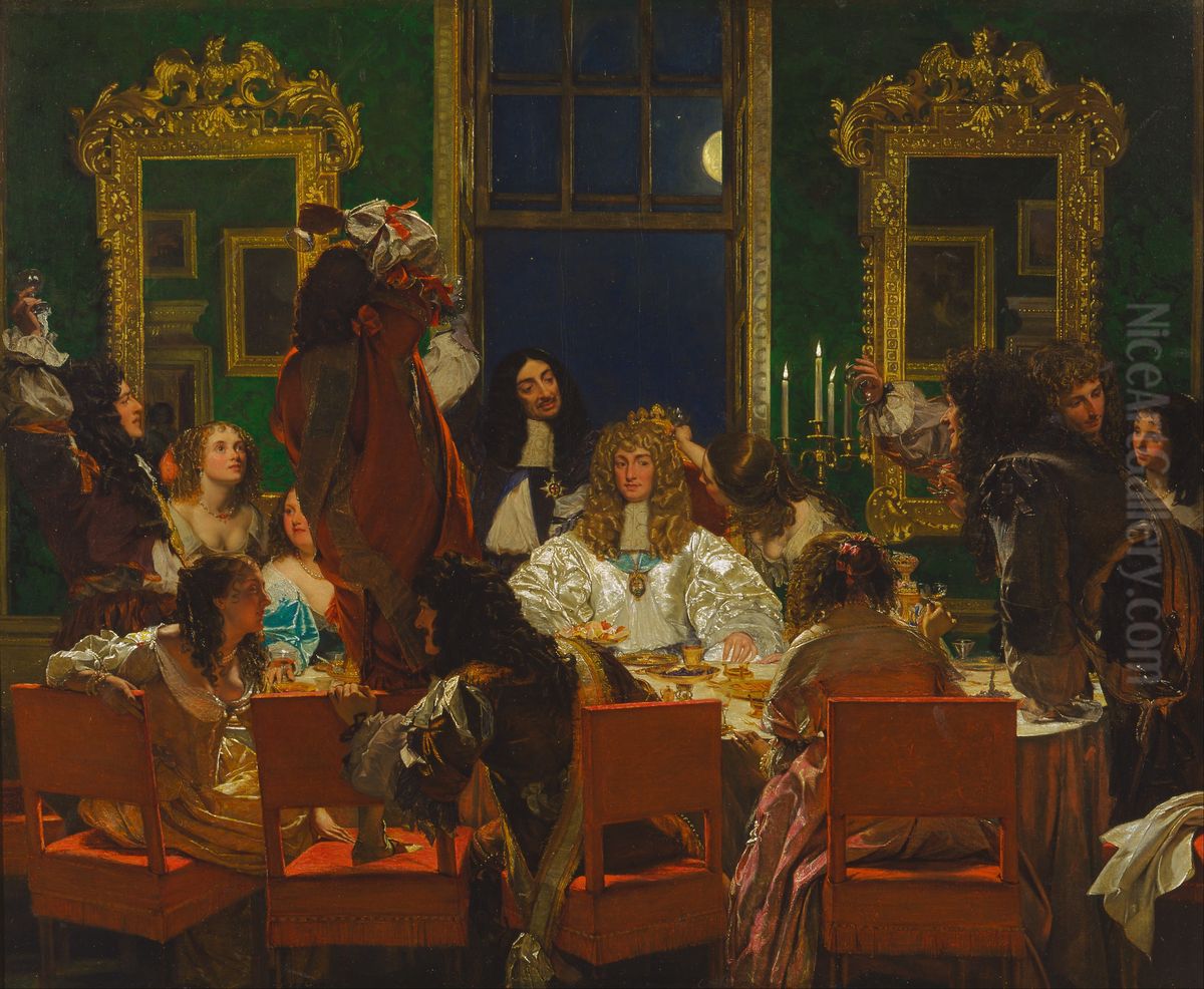 The Life of Buckingham Oil Painting by Augustus Egg