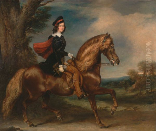 James Keith Fraser Oil Painting by Francis Grant