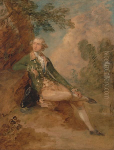 Edward Augustus, Duke of Kent Oil Painting by Thomas Gainsborough