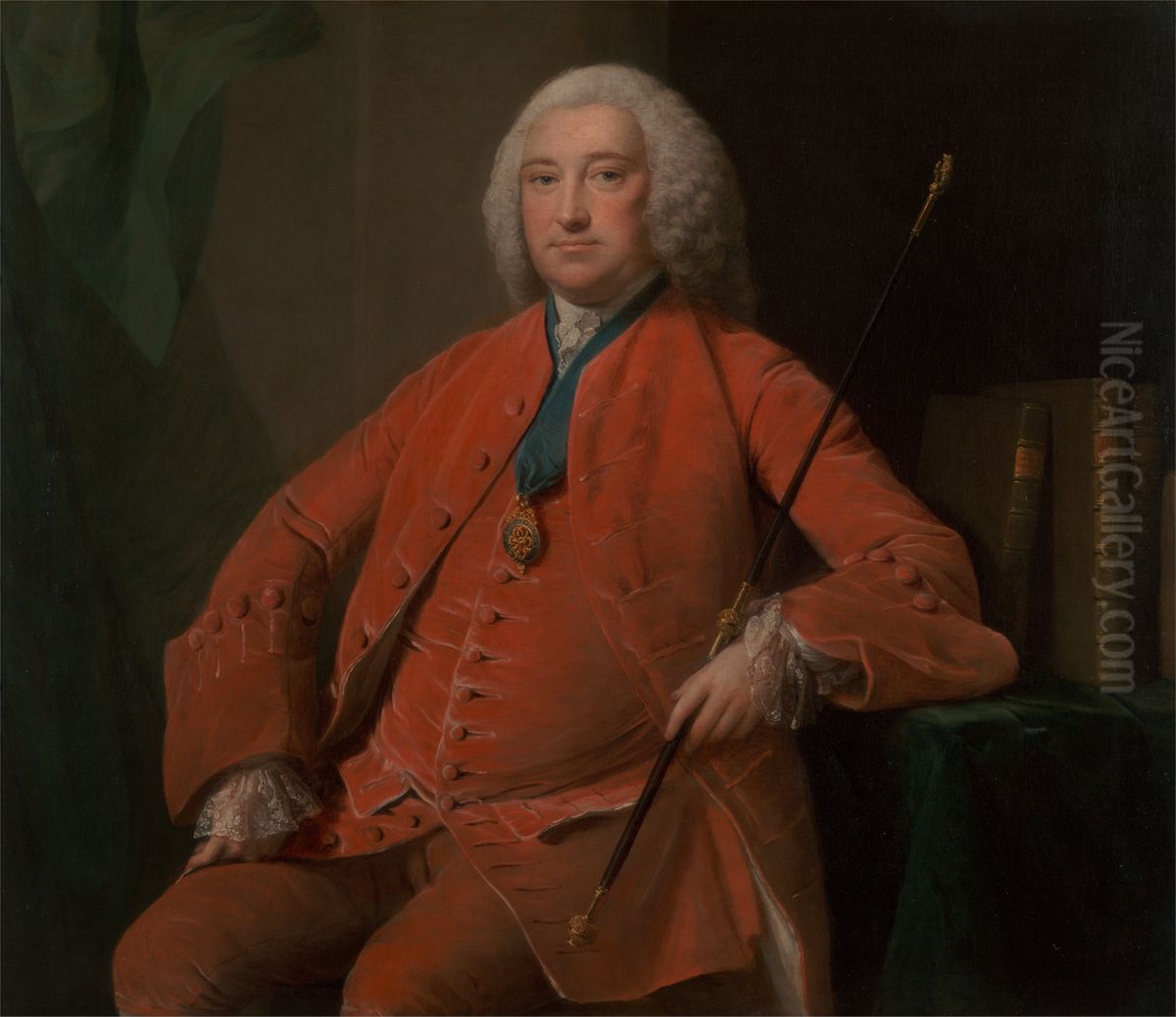 Henry Bellenden Oil Painting by Allan Ramsay Henry Bellenden Oil Painting by Allan Ramsay