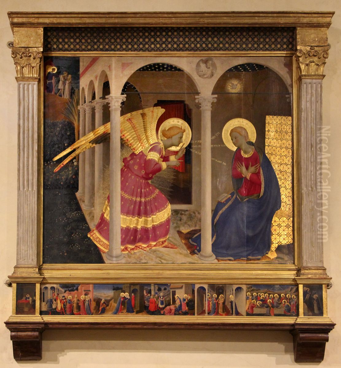 The Annunciation of Cortona Oil Painting by Fra Angelico