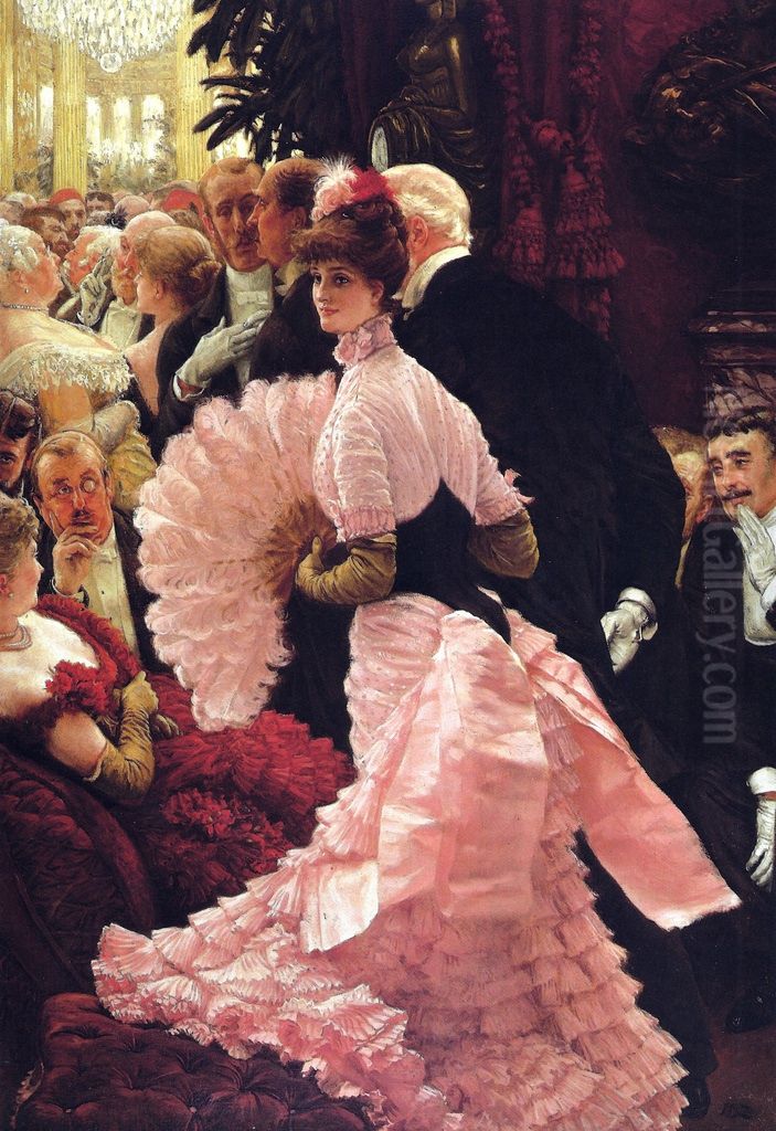 L'Ambitieuse (Political Woman) Oil Painting by James Jacques Joseph Tissot