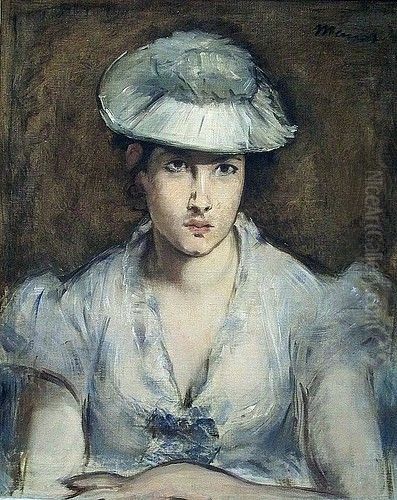Marguerite Gauthier-Lathuille Oil Painting by Edouard Manet