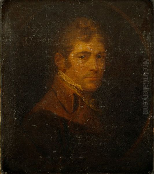 Self Portrait Oil Painting by Francis Bourgeois