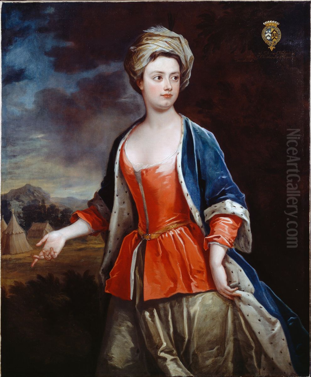 Dorothy, Viscountess Townshend Oil Painting by Charles Jervas