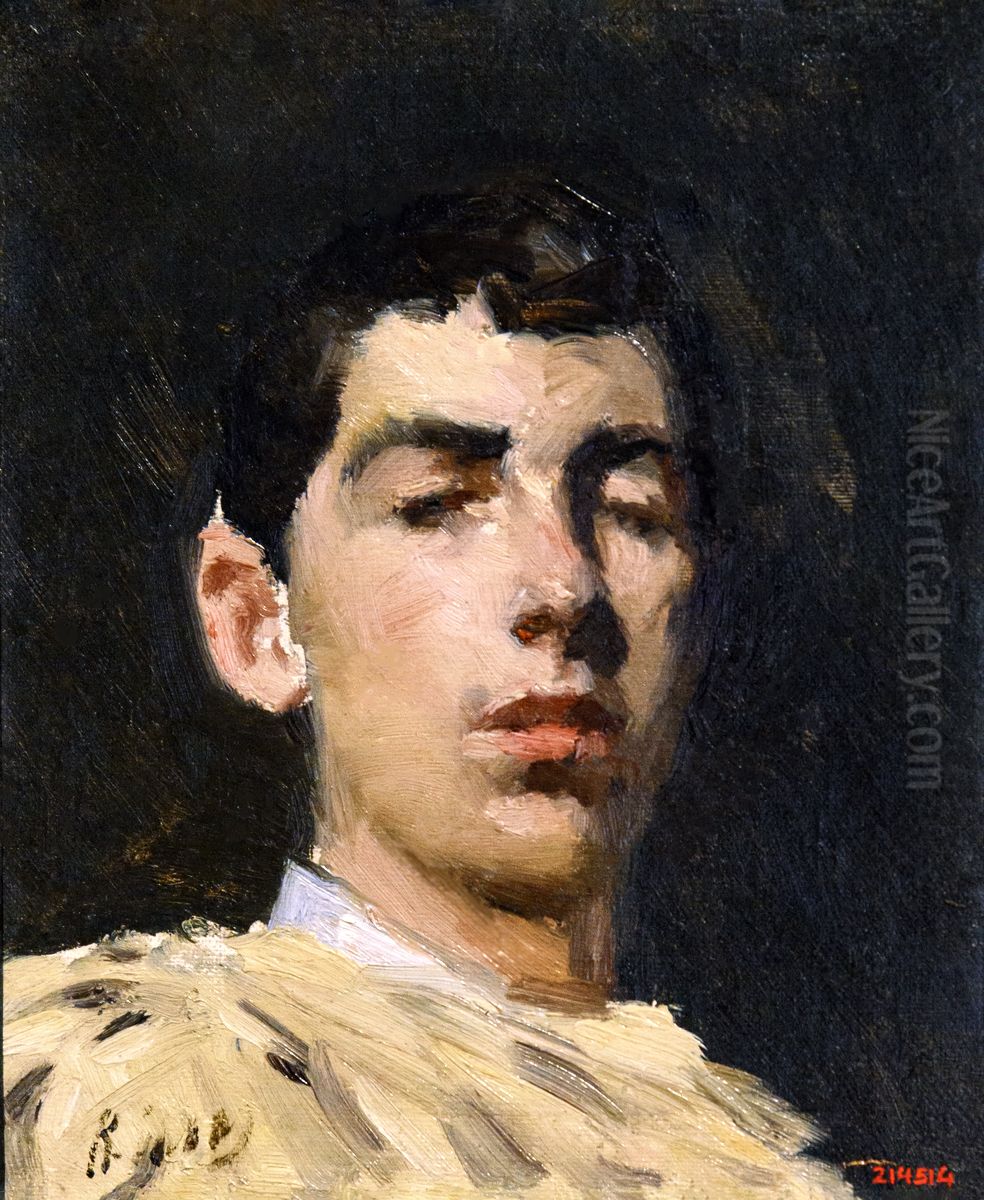 Self-portrait Oil Painting by Ramon Casas