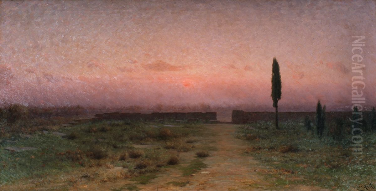 Landscape Oil Painting by Modest Urgell
