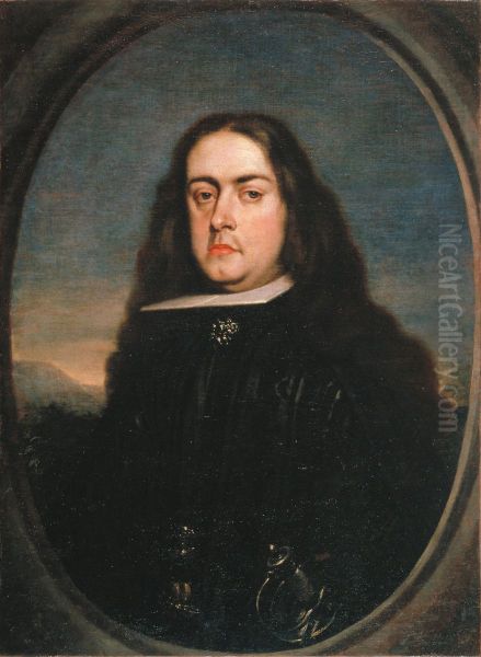 Juan Francisco de la Cerda, VIII duque de Medinaceli Oil Painting by Claudio Coello