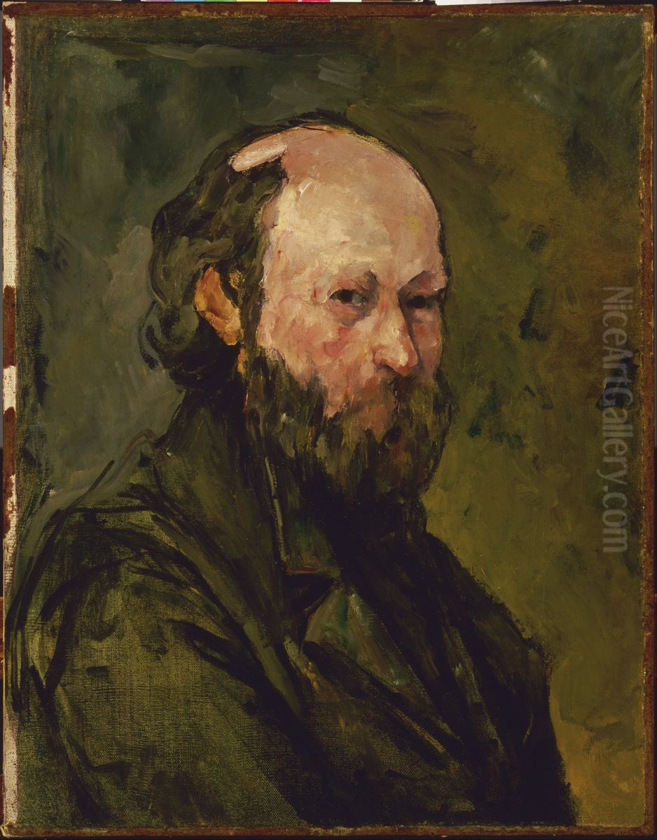 Self-Portrait Oil Painting by Paul Cezanne Self-Portrait Oil Painting by Paul Cezanne