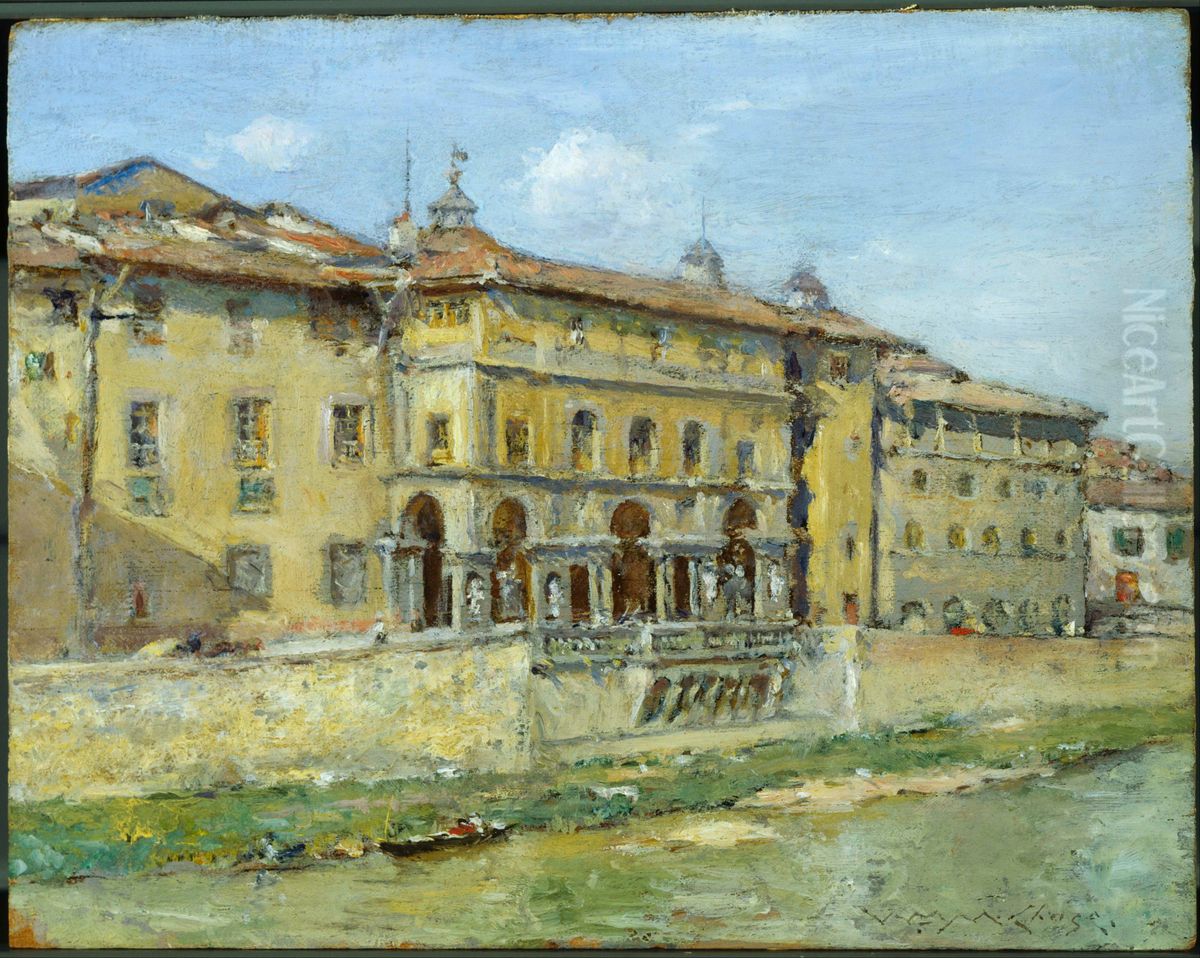 Florence Oil Painting by William Merritt Chase
