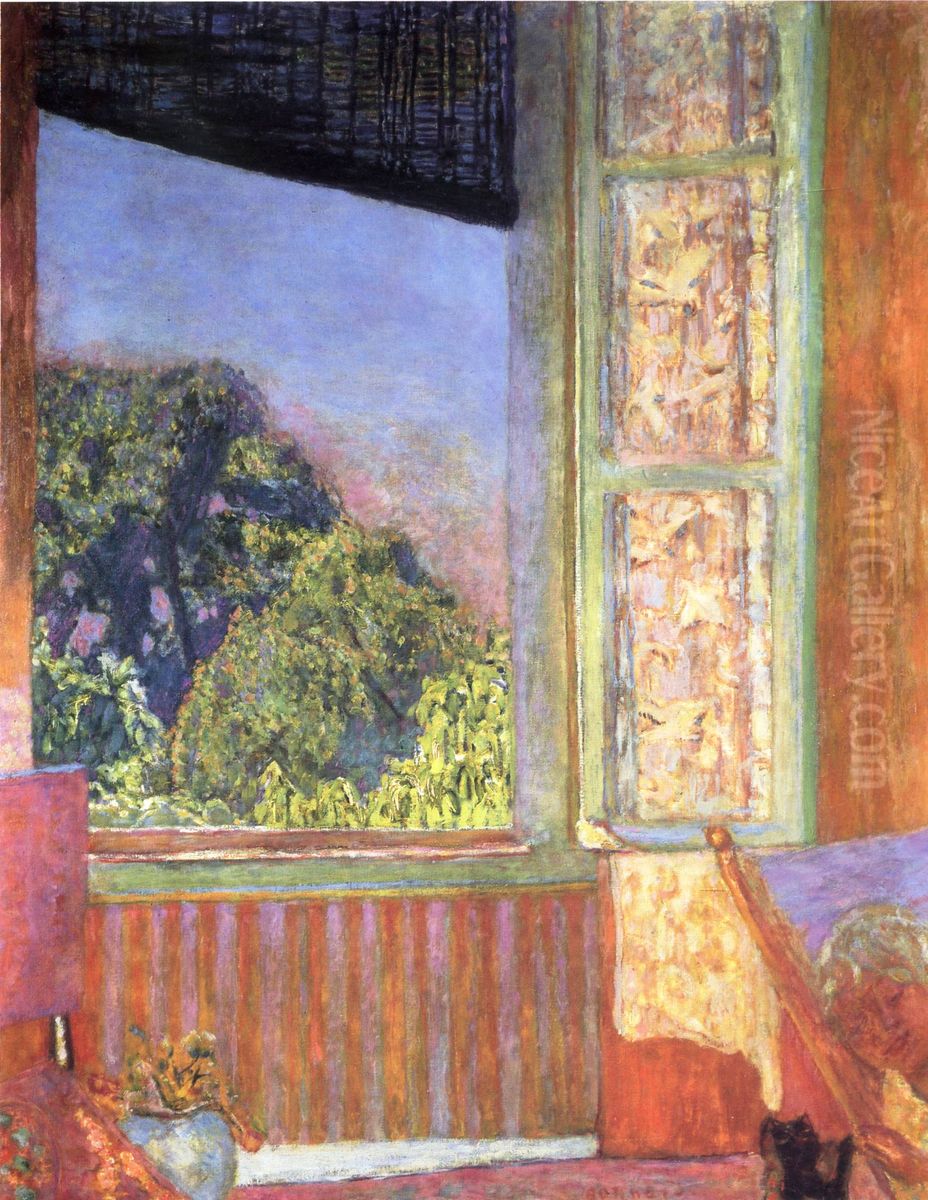 The Open Window Oil Painting by Pierre Bonnard