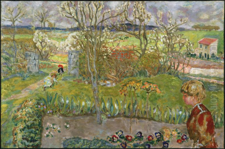 Early Spring Oil Painting by Pierre Bonnard Early Spring Oil Painting by Pierre Bonnard