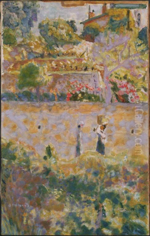 Grape harvest Oil Painting by Pierre Bonnard