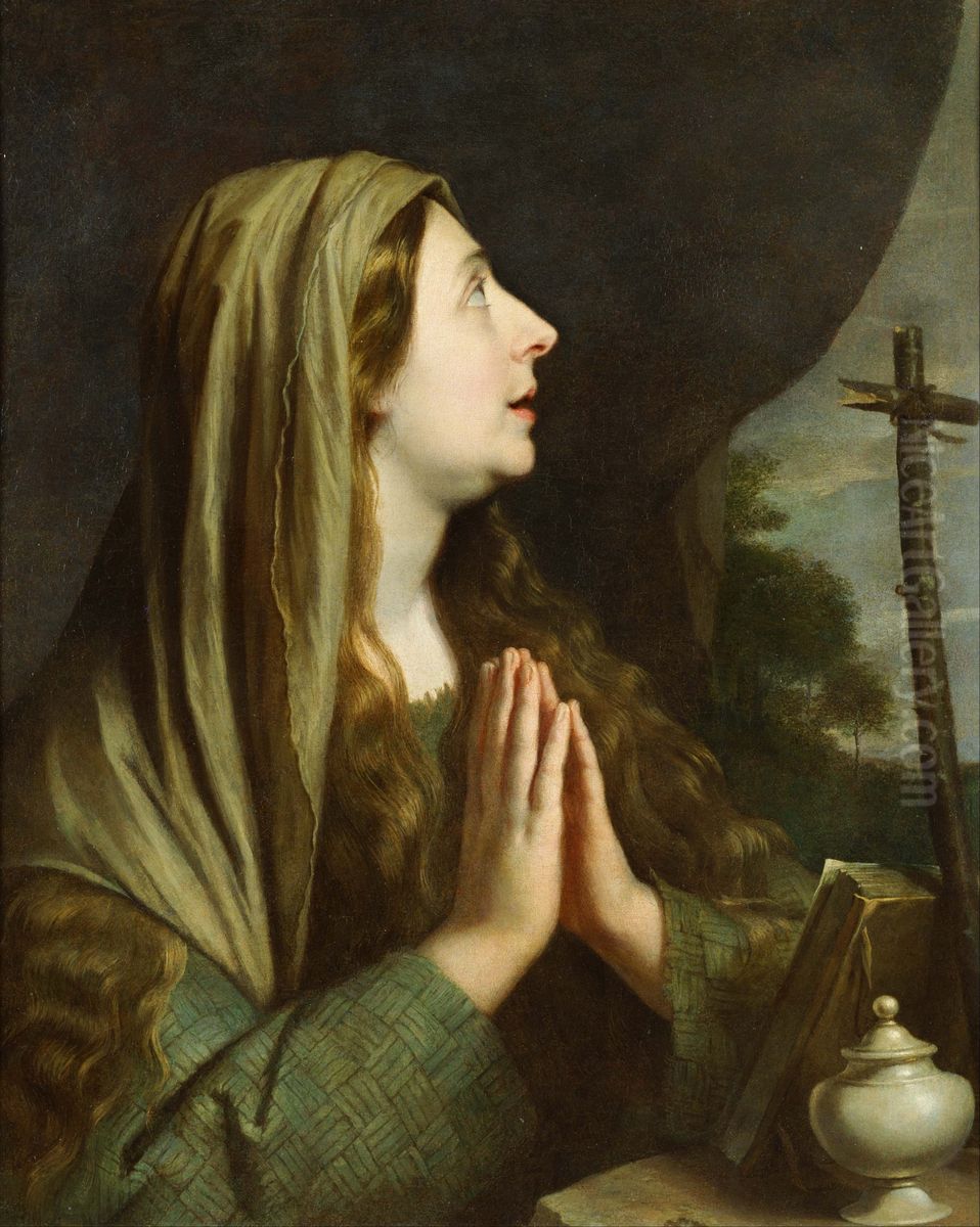Mary Magdalene Oil Painting by Philippe de Champaigne
