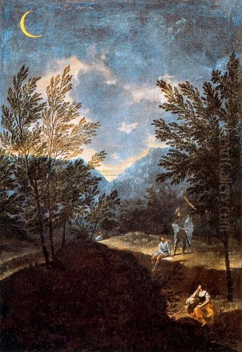 Venus Oil Painting by Donato Creti