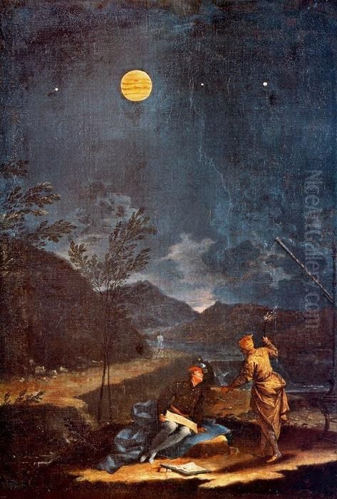 Jupiter Oil Painting by Donato Creti