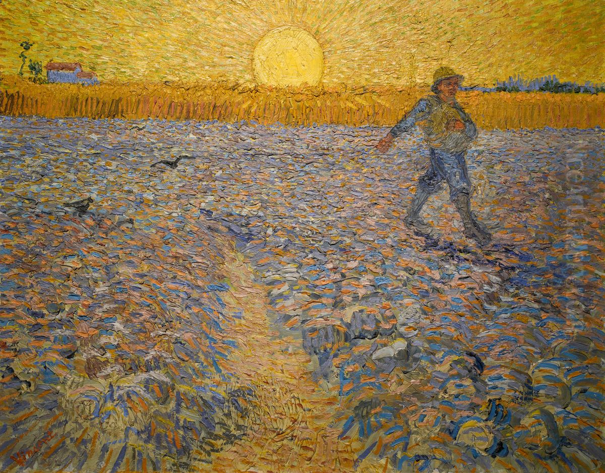 De zaaier Oil Painting by Vincent Van Gogh