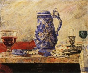 Still Life with Blue Jar