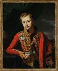 Portrait of Wladyslaw Branicki (Portrait of an officer).