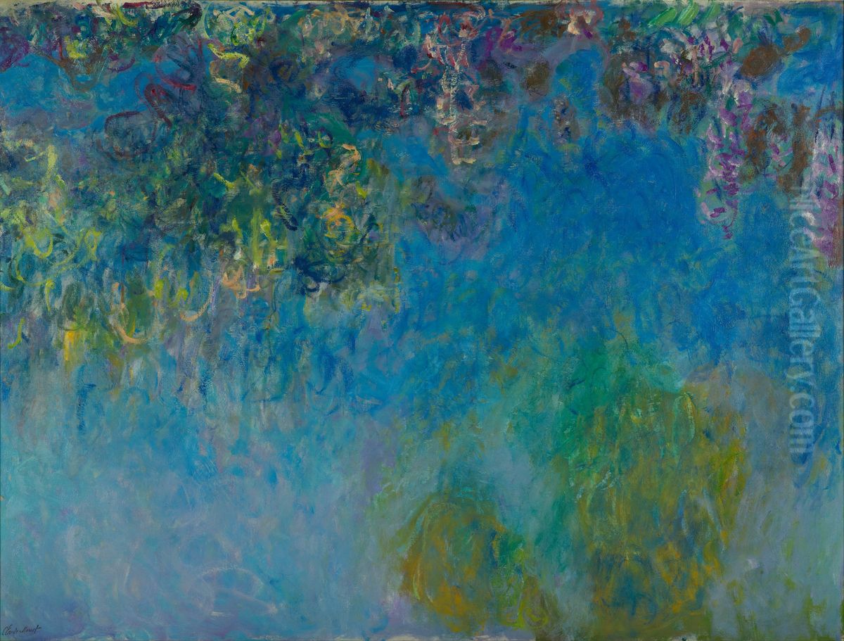 Wisteria Oil Painting by Claude Oscar Monet