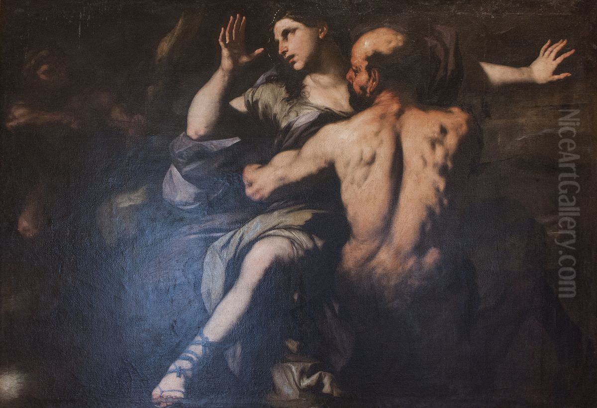 Ratto di Deianira Oil Painting by Luca Giordano