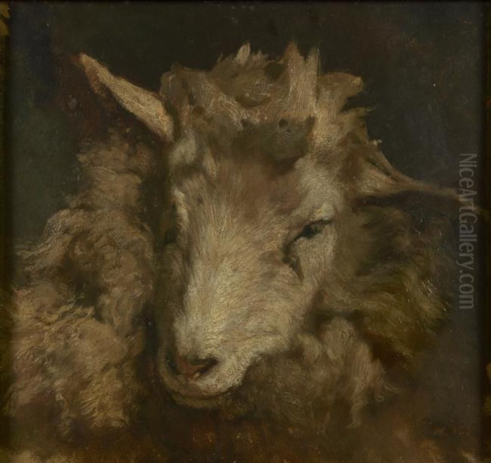 Ramskop Oil Painting by Matthijs Maris
