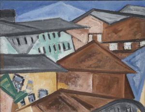 Cityscape. Roofs