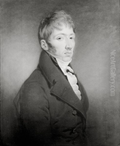 Portret van Abraham van Eeghen (1786-1818) Oil Painting by Charles Howard Hodges
