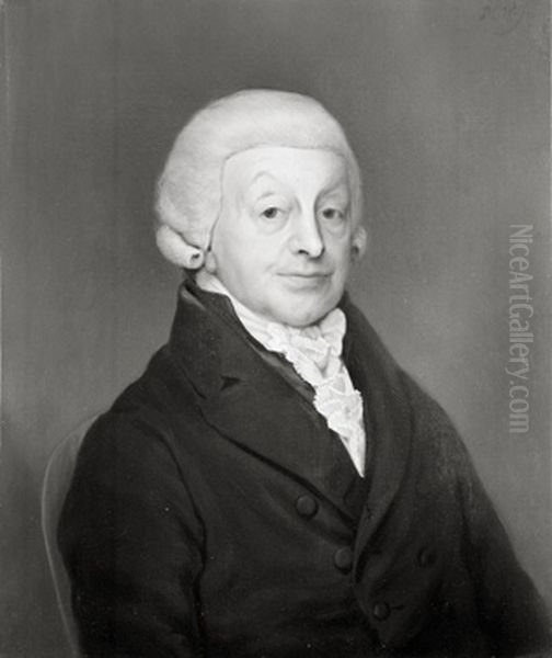 Portret van Johannes van Doelen (1751-1828) Oil Painting by Pieter Christoffel Wonder
